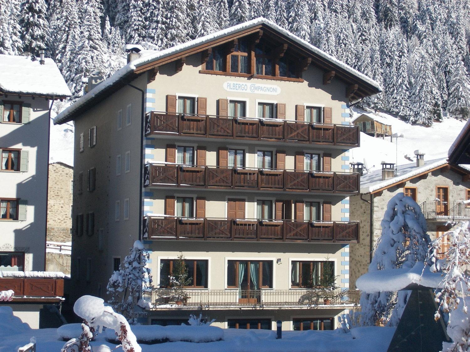 Hotel Compagnoni Santa Caterina Valfurva Bagian luar foto